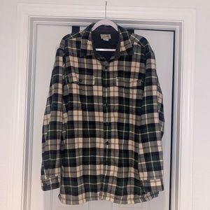L.L. Bean Lined Flannel